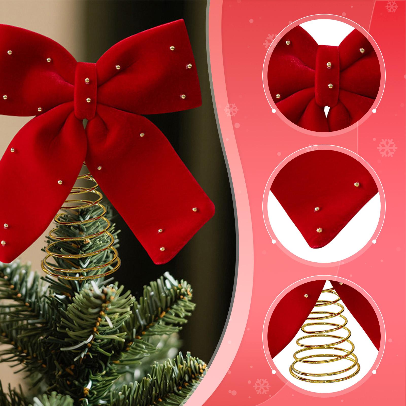 Home Xmas Decor Ideas - Elegante Decorazione Natalizia Rossa a Forma