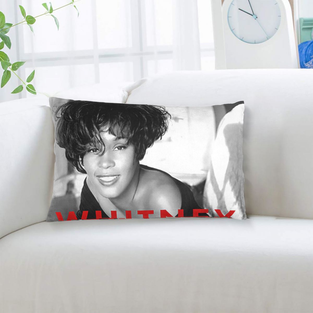 Home Decor Houston - Federa per cuscino rettangolare ispirata a