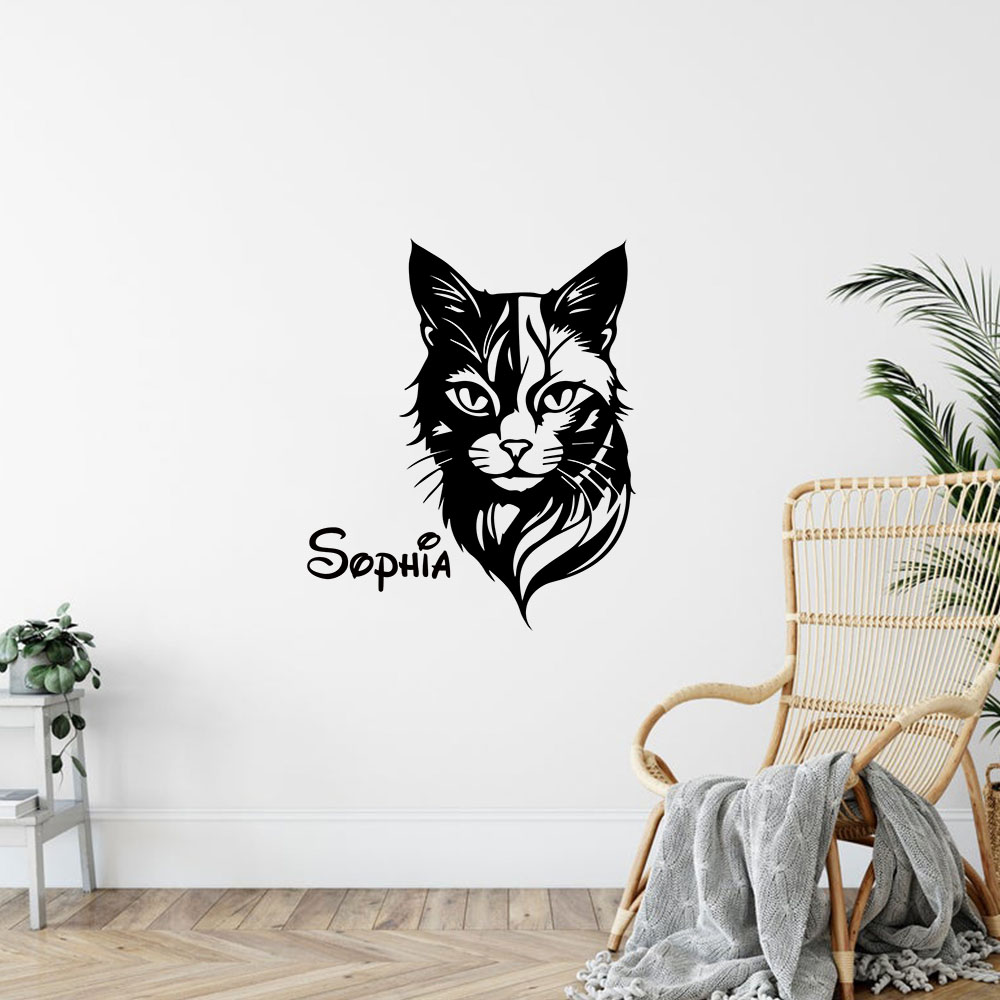 Home Decor Sticker - 1PC Adesivo da parete con nome