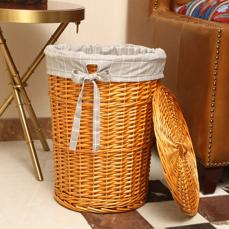 Home Decor Hampers - Cesto in Rattan elegante cesto portabiancheria