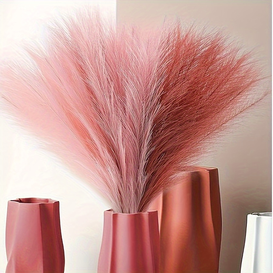 Pampas Grass Decor - 10Pc artificiale pampa erba simulazione piuma