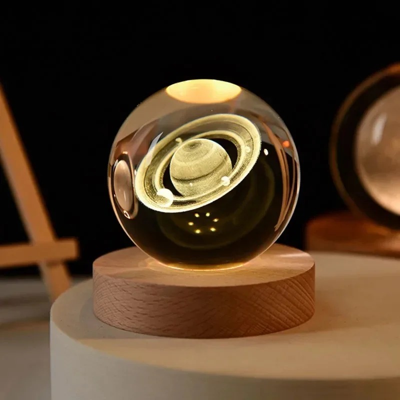Home Decor Glass - Sfera di Cristallo da 6cm con