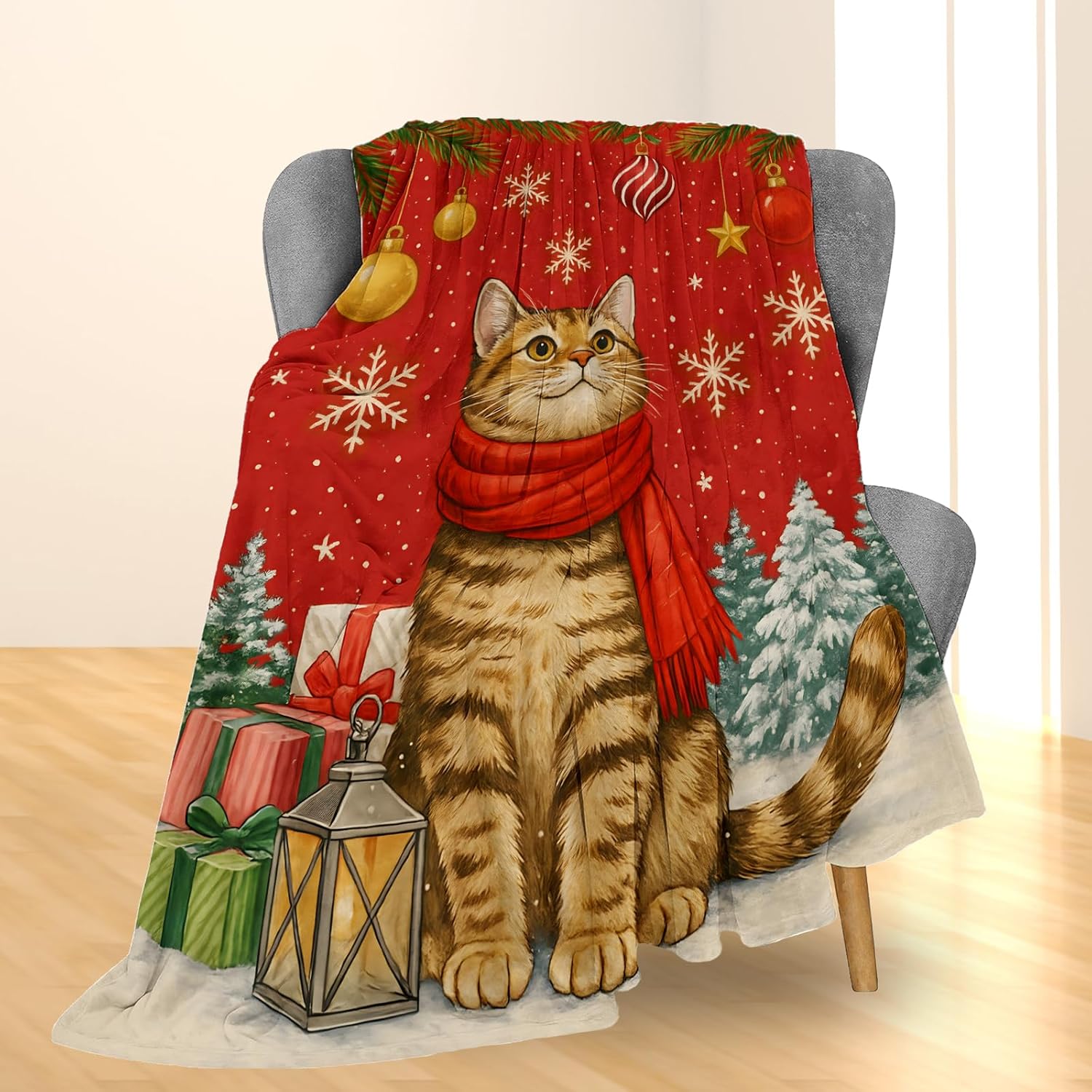 Coperta Festiva Natalizia con  - Home Xmas Decor Ideas recensione e prezzo