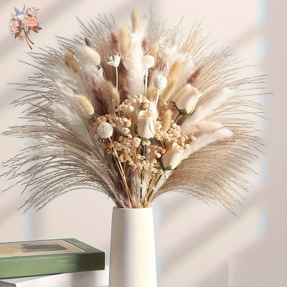 80 Pezzi Bouquet di Fiori Arti - Pampas Grass Decor recensione e prezzo