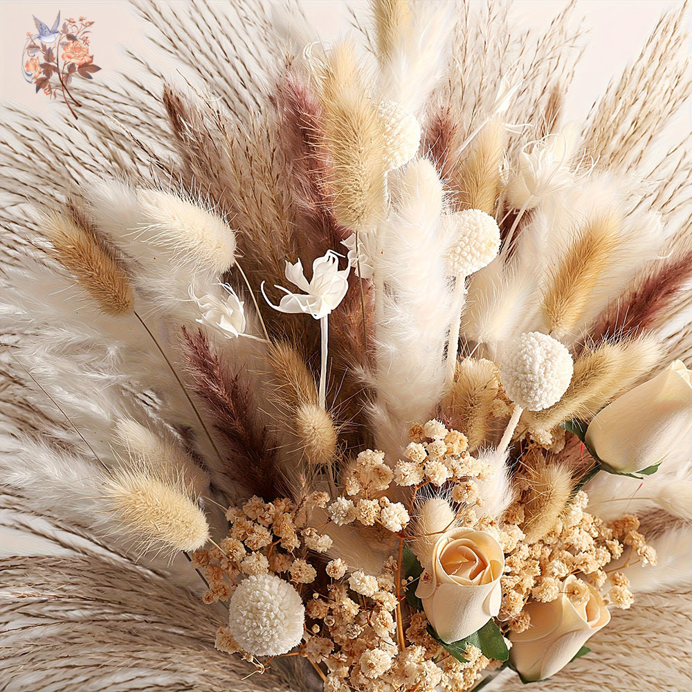 80 Pezzi Bouquet di Fiori Arti - Pampas Grass Decor recensione e prezzo