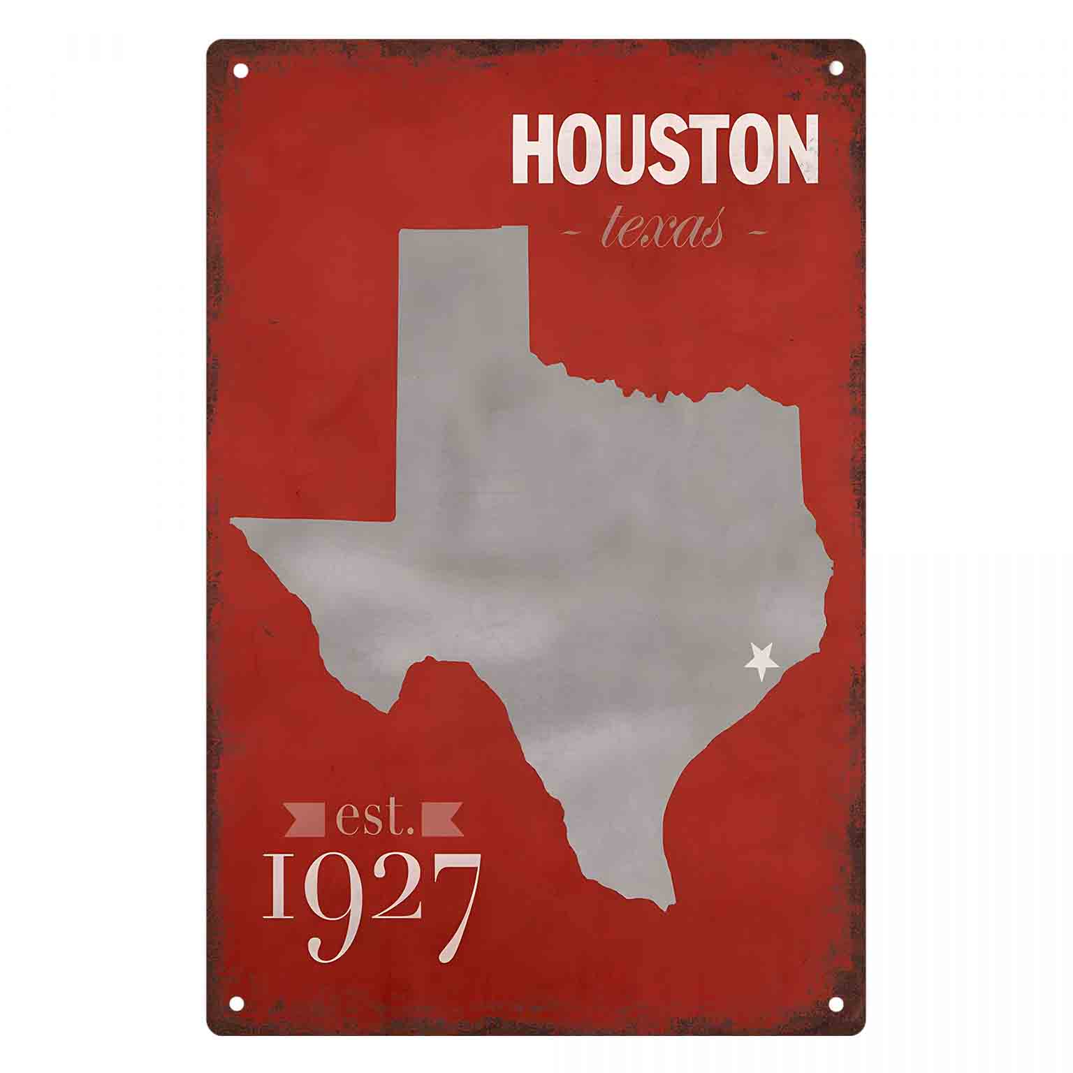 Insegna da parete in metallo 2 - Home Decor Houston recensione e prezzo