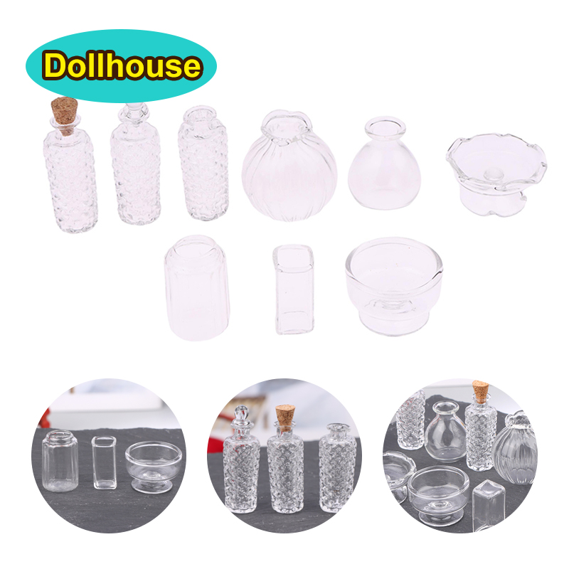 1:12 Casa delle bambole in min - Home Decor Glass recensione e prezzo