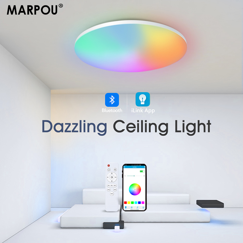 MARPOU Lampada da soffitto RGB - Home Decor Free App recensione e prezzo