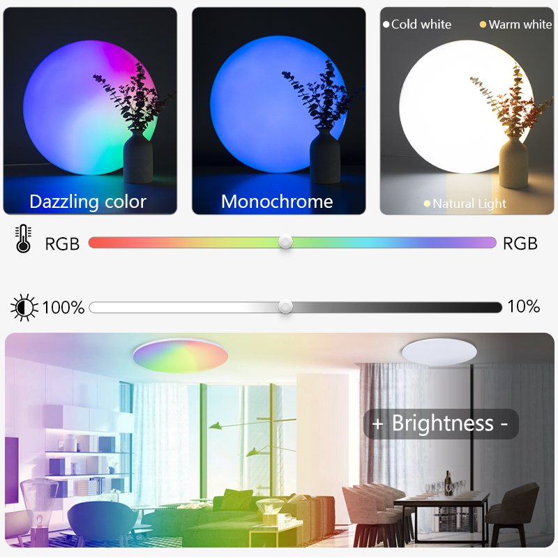 MARPOU Lampada da soffitto RGB - Home Decor Free App recensione e prezzo