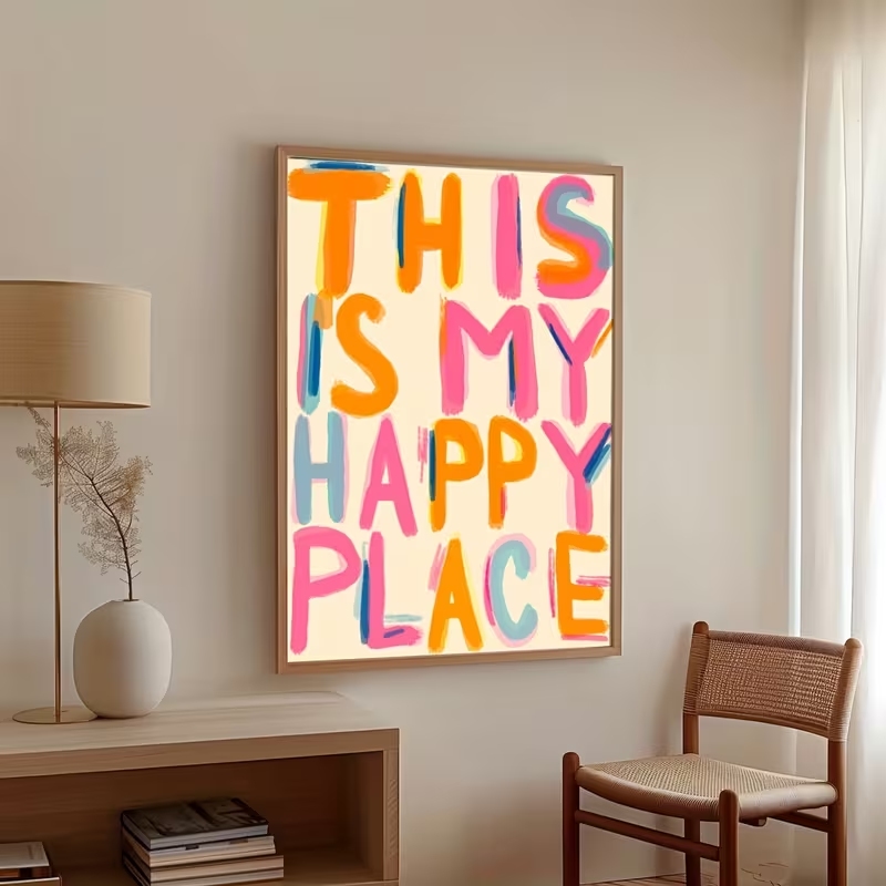 Stampa artistica moderna su te - Home Decor On Wall recensione e prezzo