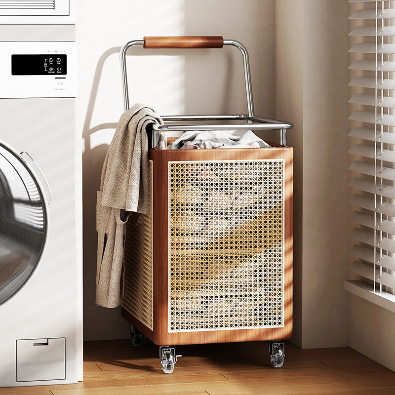 Cesto Portabiancheria in Ratta - Home Decor Hampers recensione e prezzo