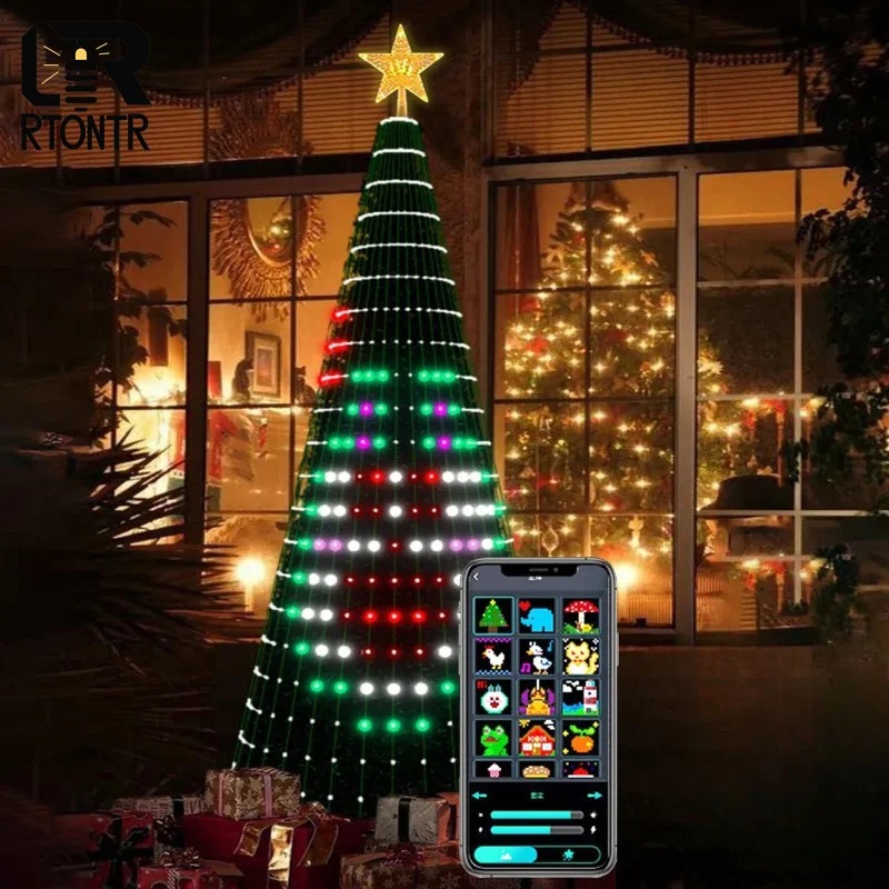 Luci a Stella di Natale RGB LE - Home Decor Free App recensione e prezzo