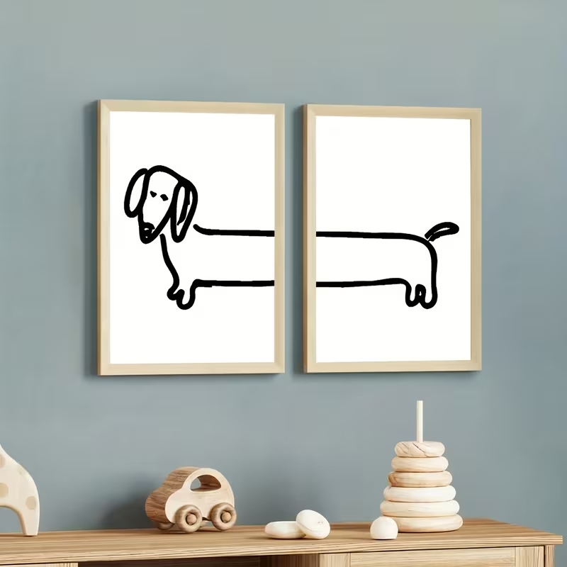 2 pezzi di stampe moderne su t - Home Decor Aesthetic recensione e prezzo