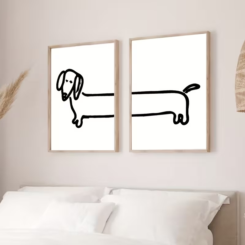 2 pezzi di stampe moderne su t - Home Decor Aesthetic recensione e prezzo