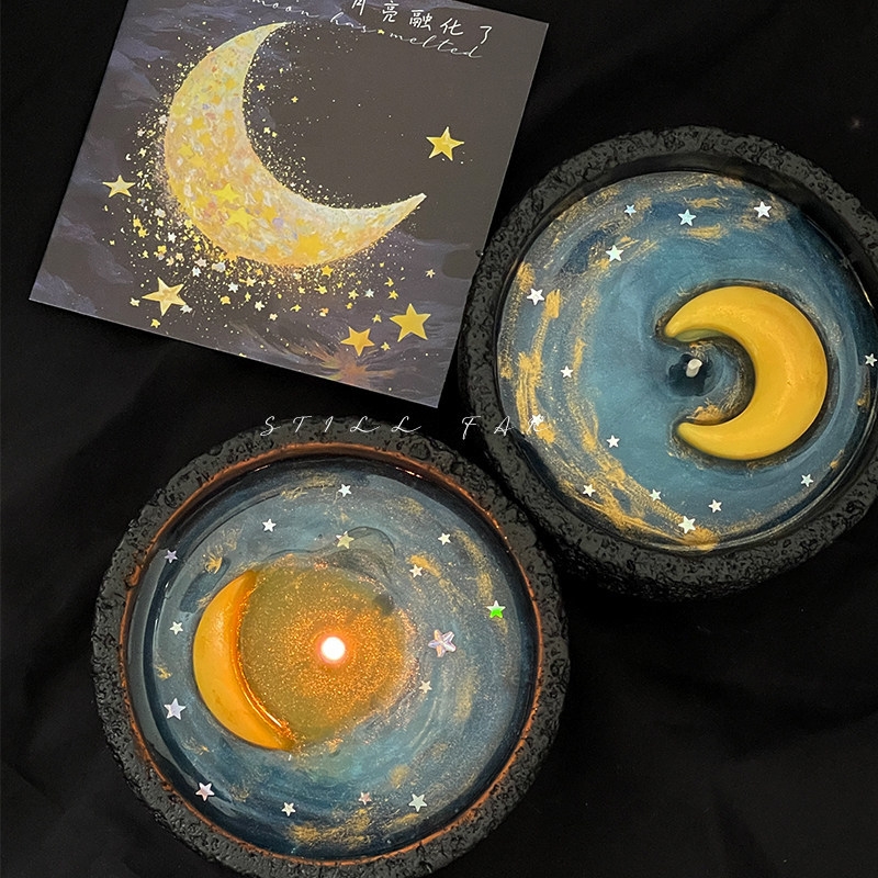 Candela Profumata Luna che si  - Home Decor Aesthetic recensione e prezzo