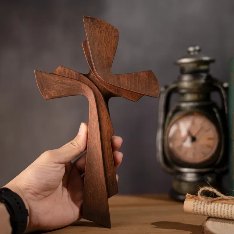 Croce in Legno Massello Intagl - Home Decor On Wall recensione e prezzo