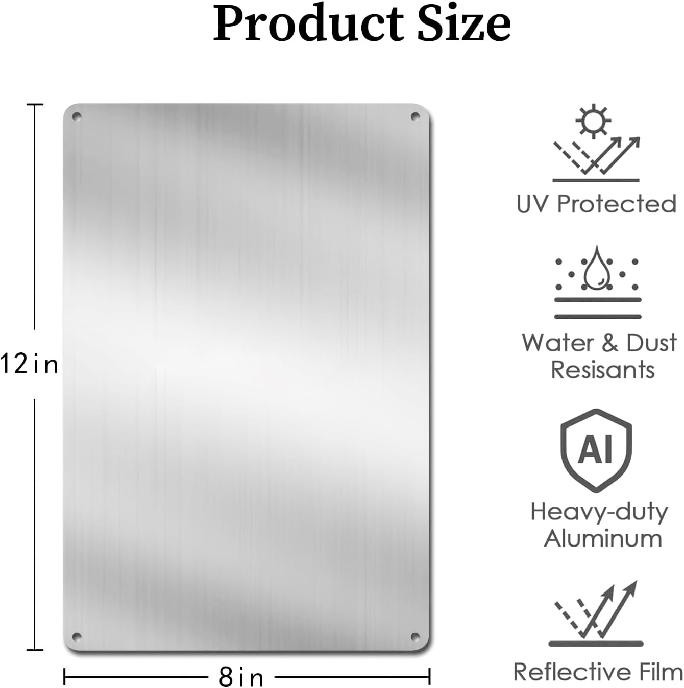 1 pezzo, Insegna in metallo vi - Home Decor Canada recensione e prezzo