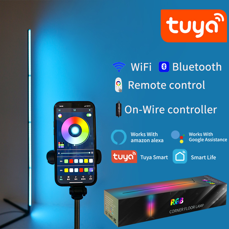 Lampada da Terra LED RGBIC Tuy - Home Decor Free App recensione e prezzo