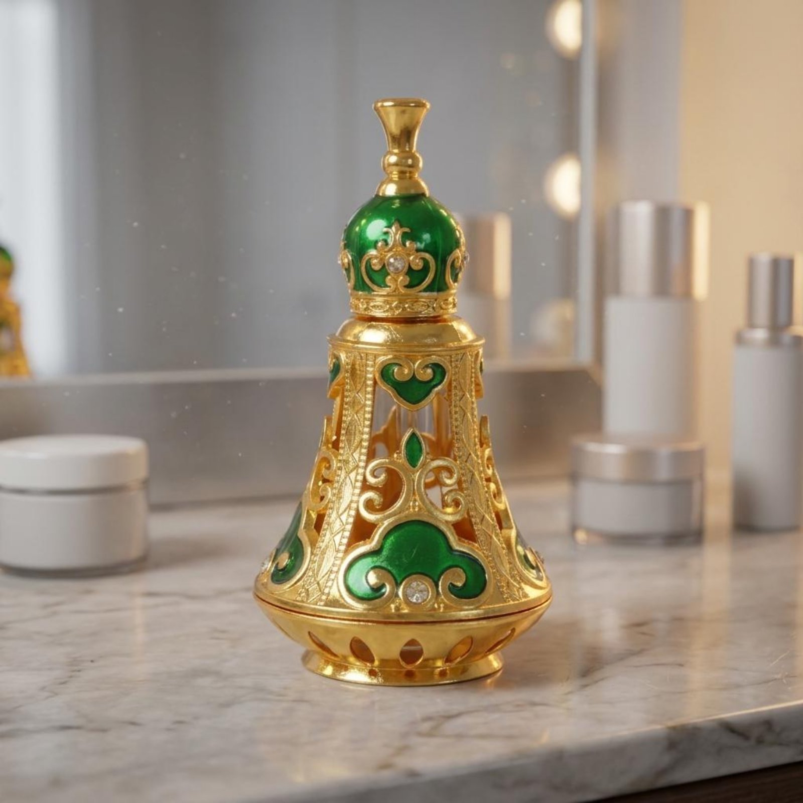 Bottiglia di Profumo Ornata, C - Home Decor Glass recensione e prezzo