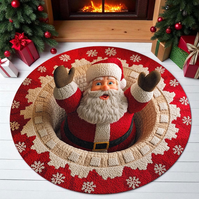 Zerbino rotondo natalizio con  - Home Xmas Decor Ideas recensione e prezzo