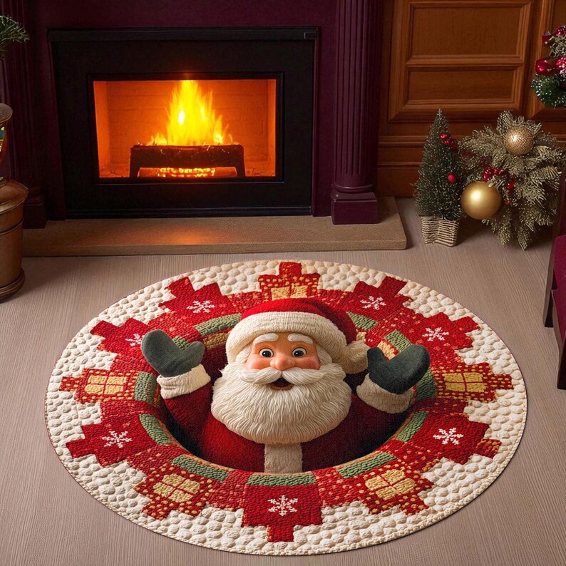 Zerbino rotondo natalizio con  - Home Xmas Decor Ideas recensione e prezzo
