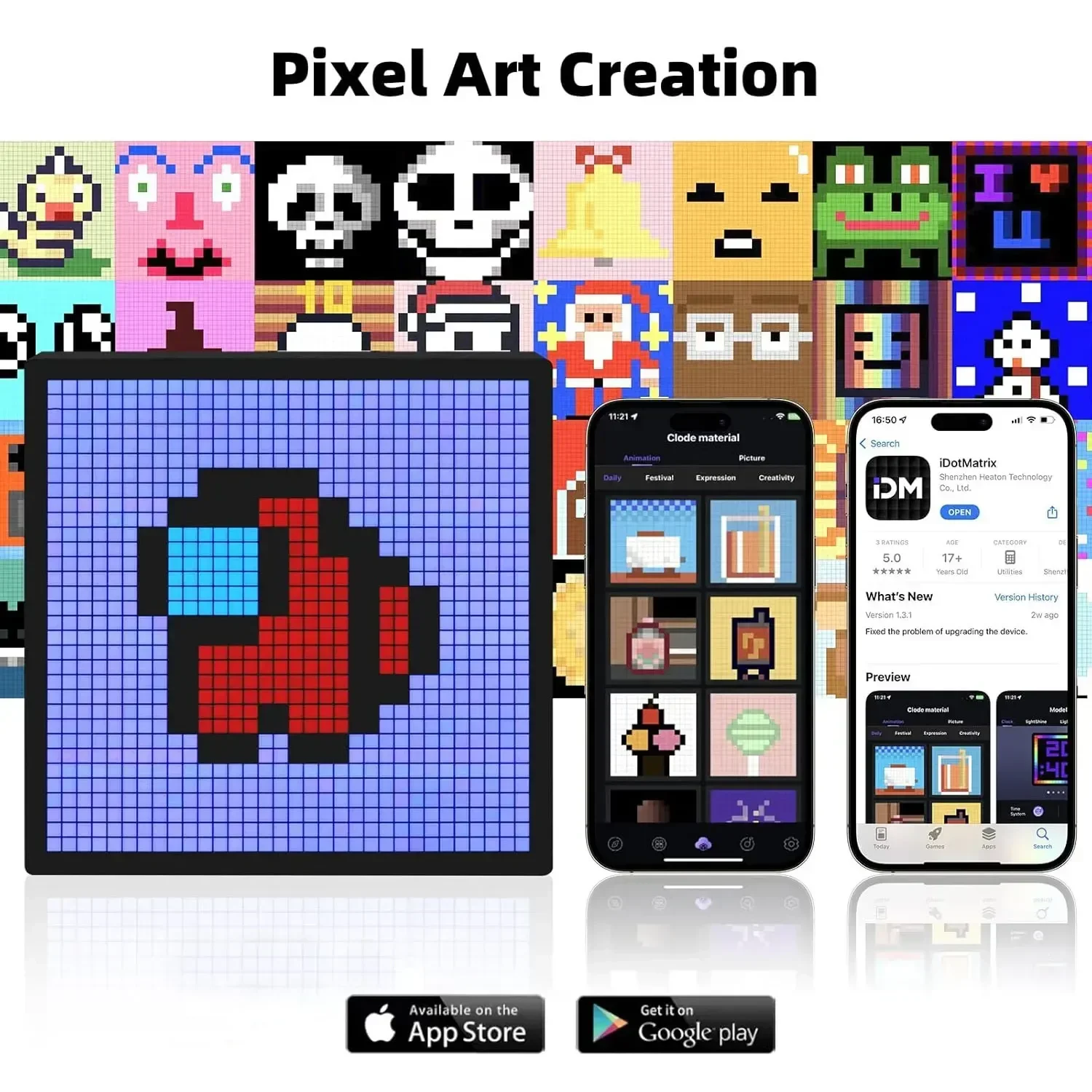 Display LED a Pixel Controllab - Home Decor Free App recensione e prezzo