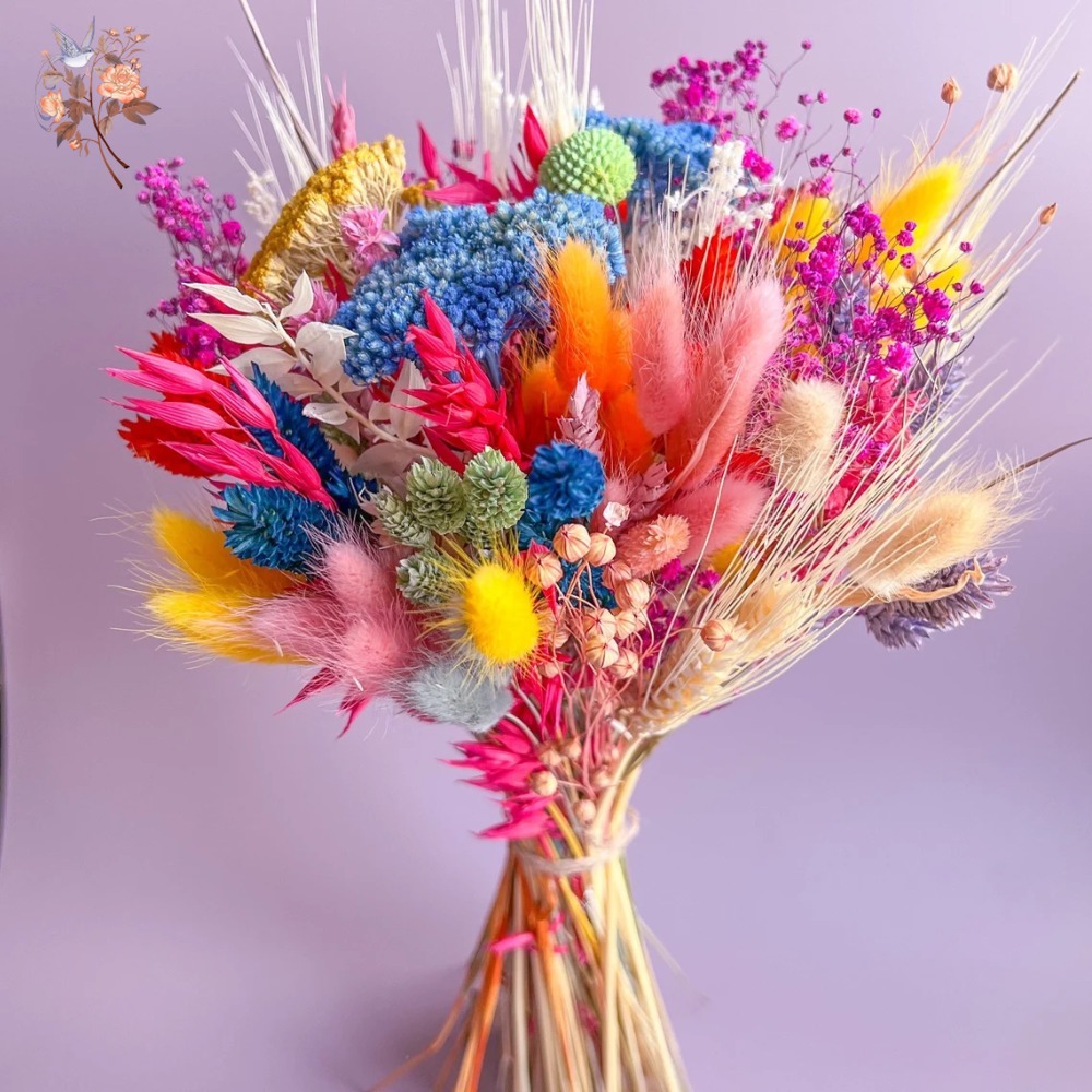Fiori secchi colorati Bouquet  - Pampas Grass Decor recensione e prezzo