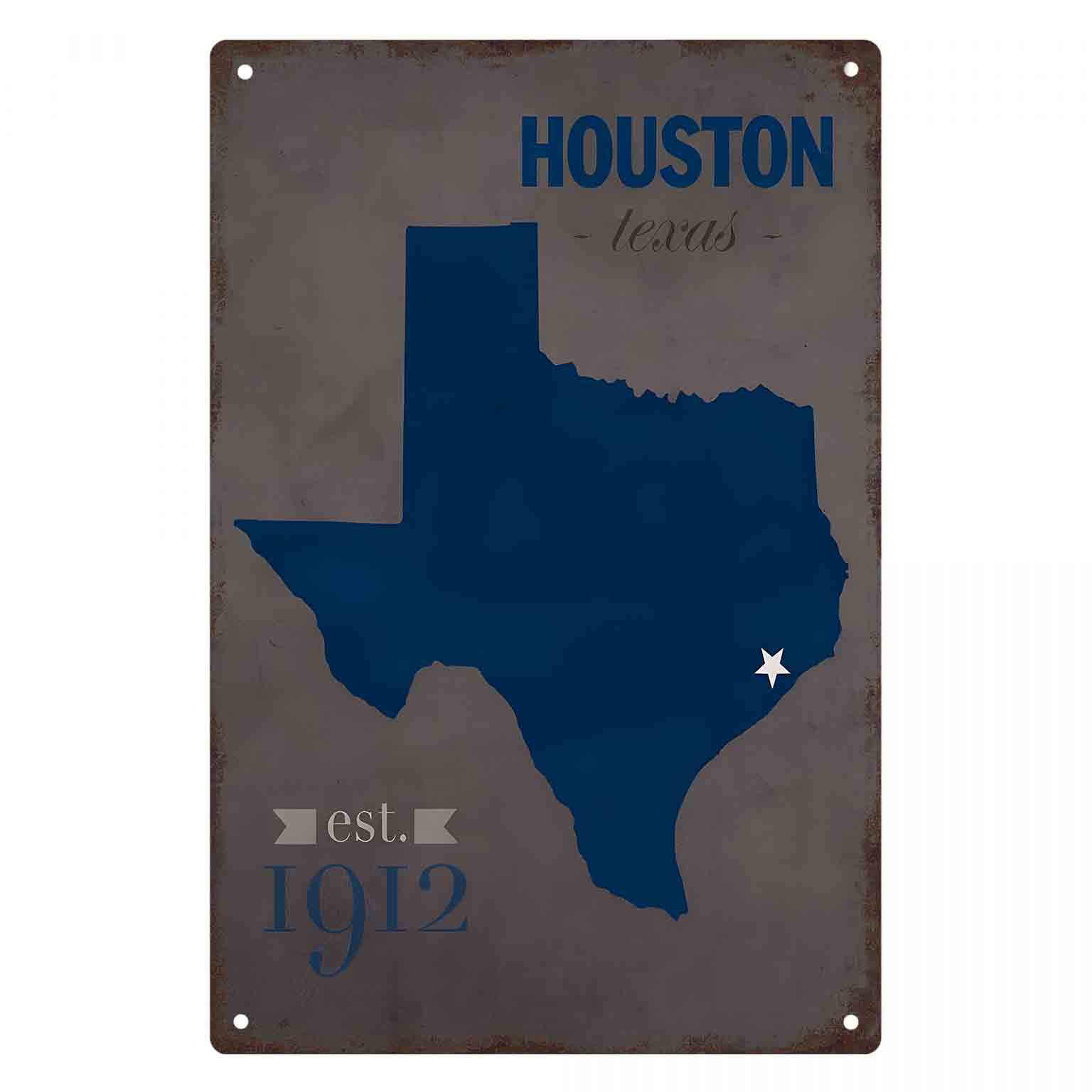 Insegna da parete in metallo c - Home Decor Houston recensione e prezzo