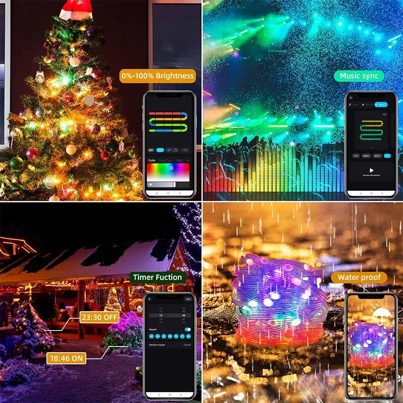 Luci a stringa LED WS2812B ind - Home Decor Free App recensione e prezzo