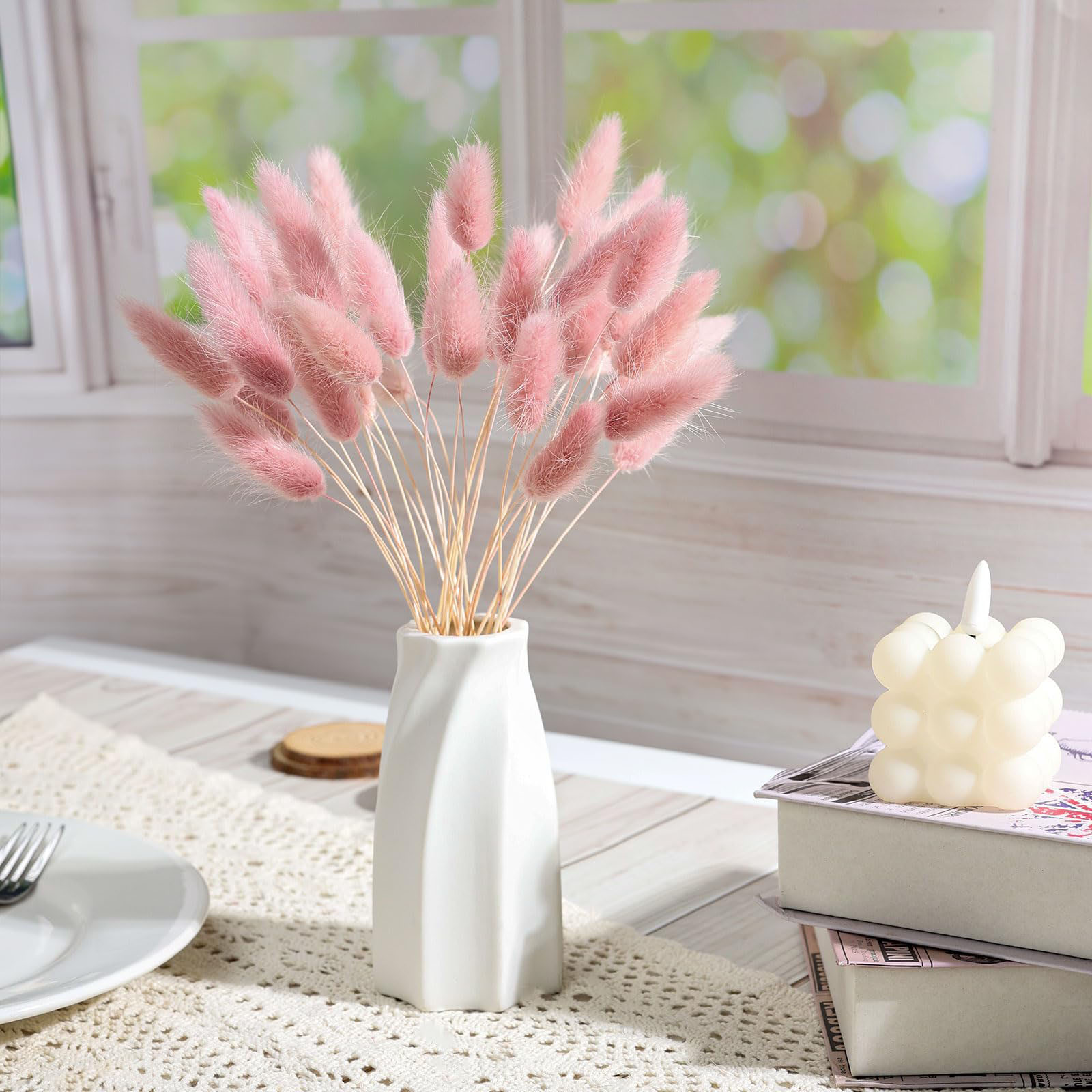 120 stelo rosa pampa essiccata - Pampas Grass Decor recensione e prezzo