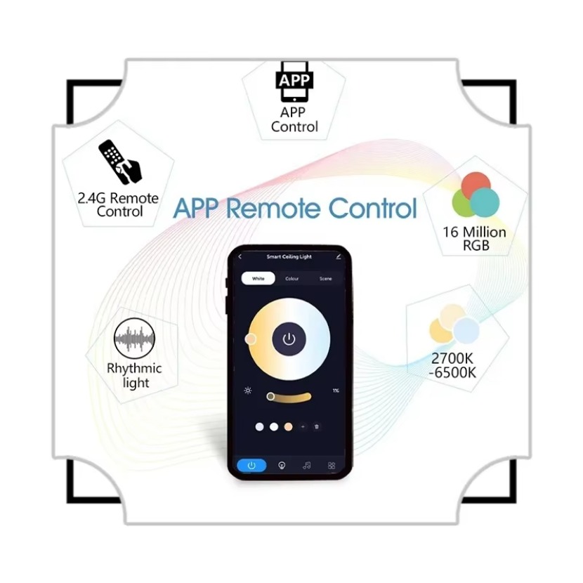TUYA Smart Music Plafoniera LE - Home Decor Free App recensione e prezzo
