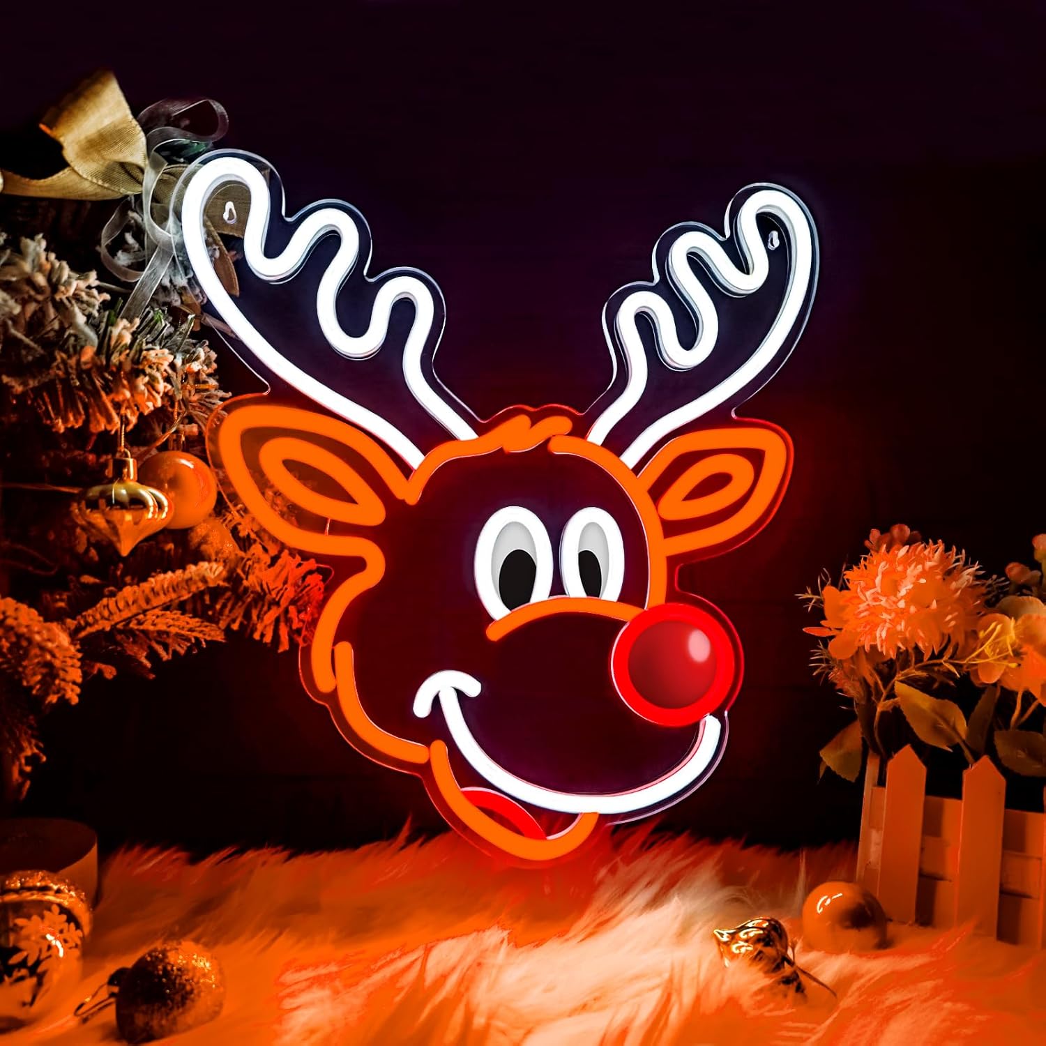 Simpatico insegna al neon con  - Home Xmas Decor Ideas recensione e prezzo