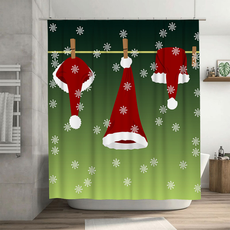 TU Tenda da doccia natalizia f - Home Xmas Decor Ideas recensione e prezzo