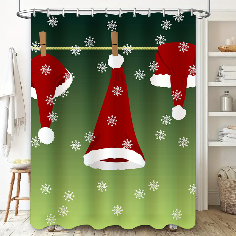 TU Tenda da doccia natalizia f - Home Xmas Decor Ideas recensione e prezzo