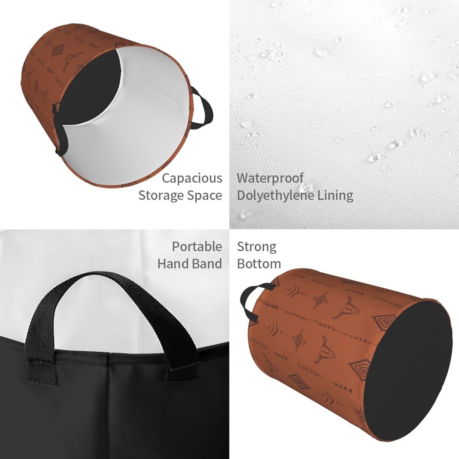 Cesto portabiancheria Western  - Home Decor Hampers recensione e prezzo
