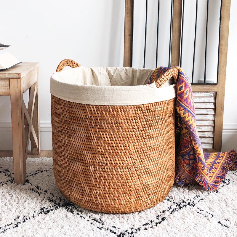 Cesto Portabiancheria in Ratta - Home Decor Hampers recensione e prezzo