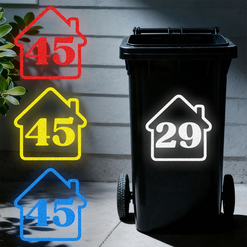 Set di 3 Adesivi Riflettenti P - Home Decor Sticker recensione e prezzo