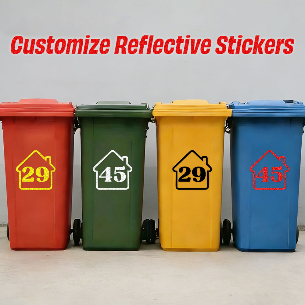 Set di 3 Adesivi Riflettenti P - Home Decor Sticker recensione e prezzo