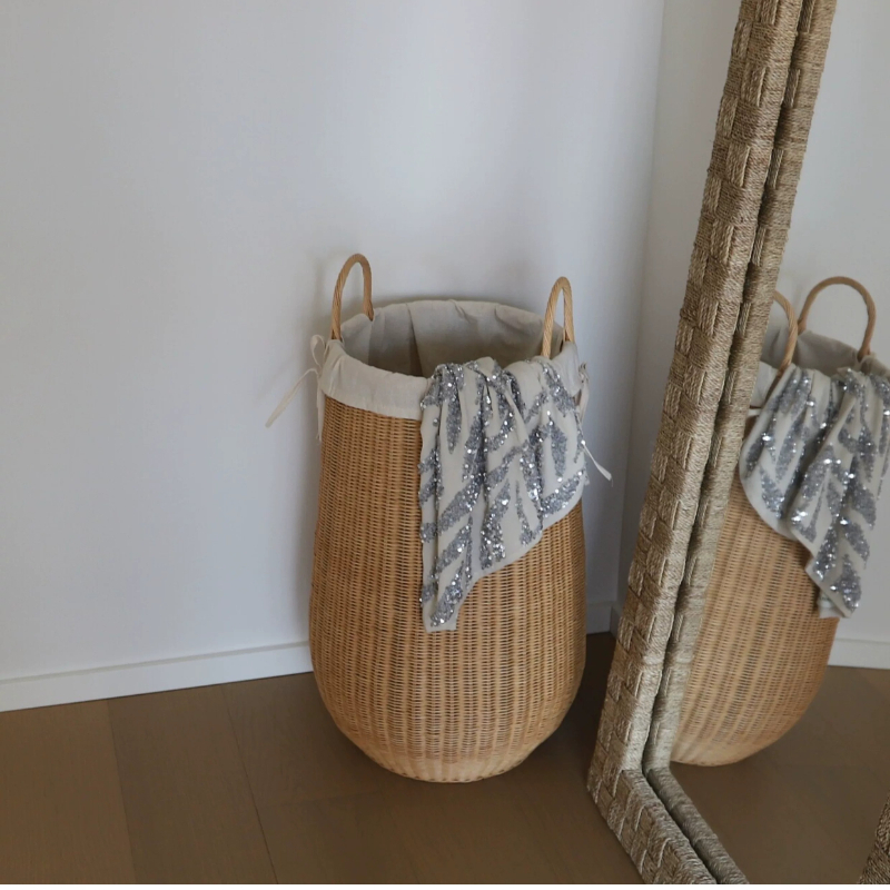 Cesto Portabiancheria in Ratta - Home Decor Hampers recensione e prezzo